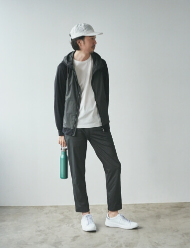 AOURE アウール LUXURY SPORTS コンビフーディー 【公式通販】
