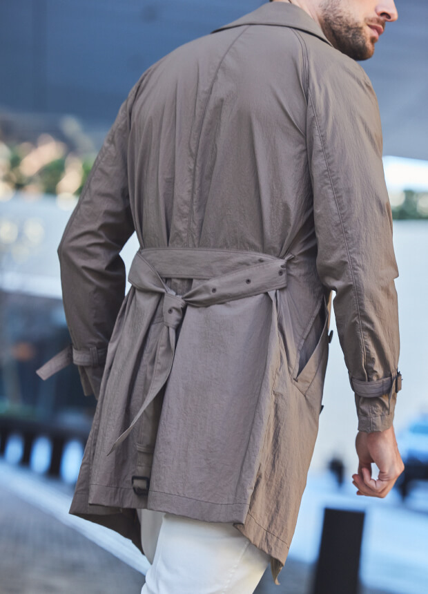 aoure ダブルトレンチコート URBAN MILITRY STYLE | AOURE（アウール）公式サイト