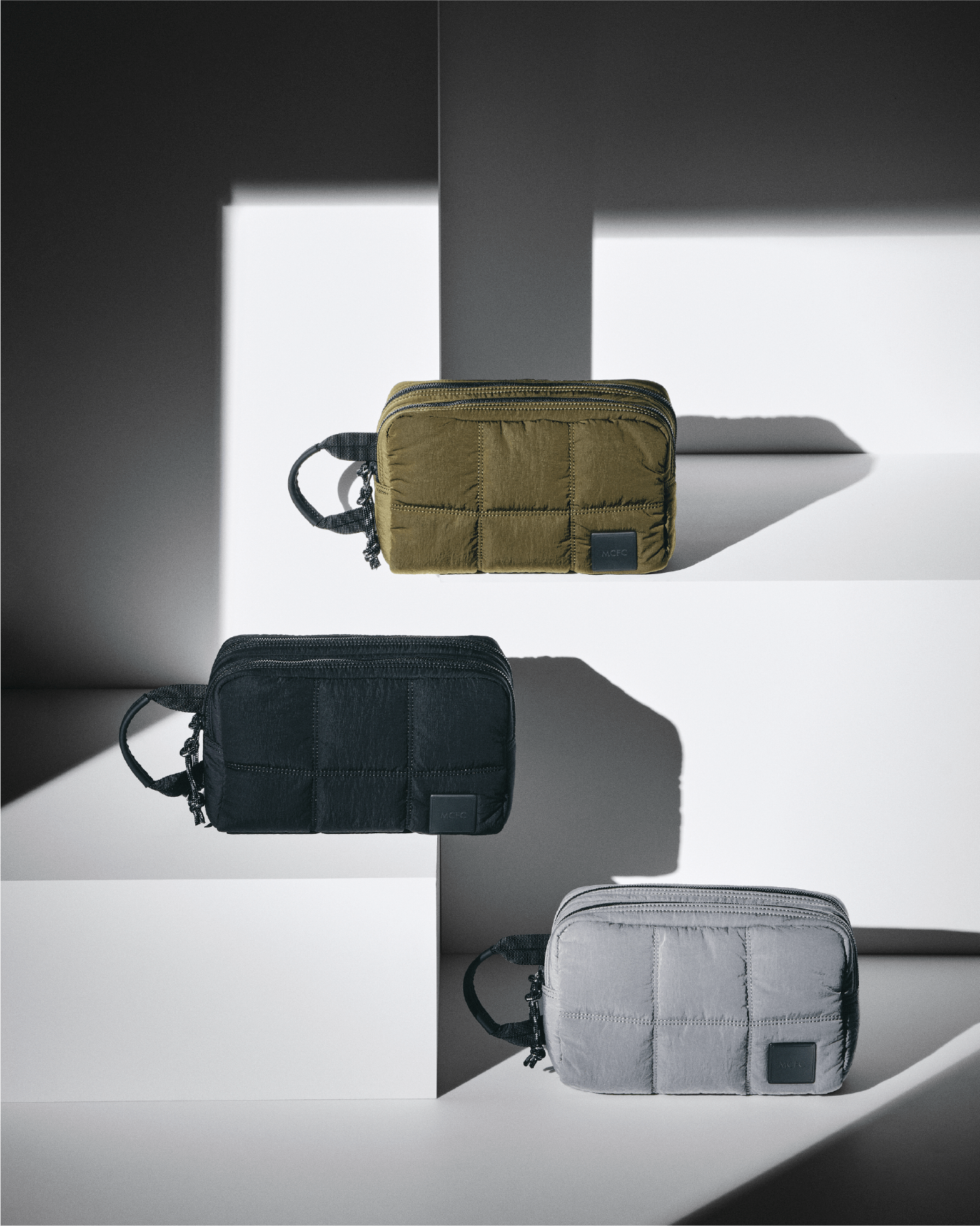 DOUBLE ZIP POUCH