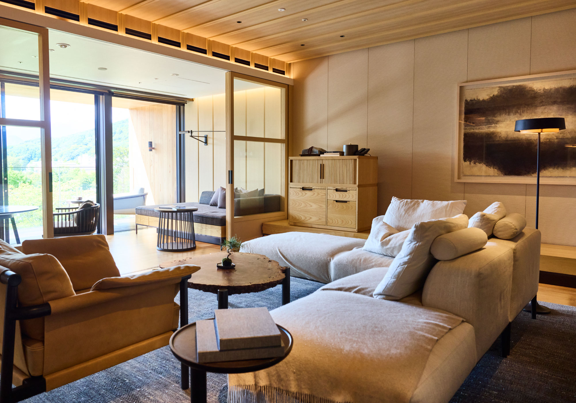 ホテルの一室の様子