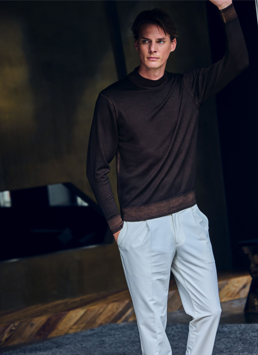 NEVE MOCK NECK