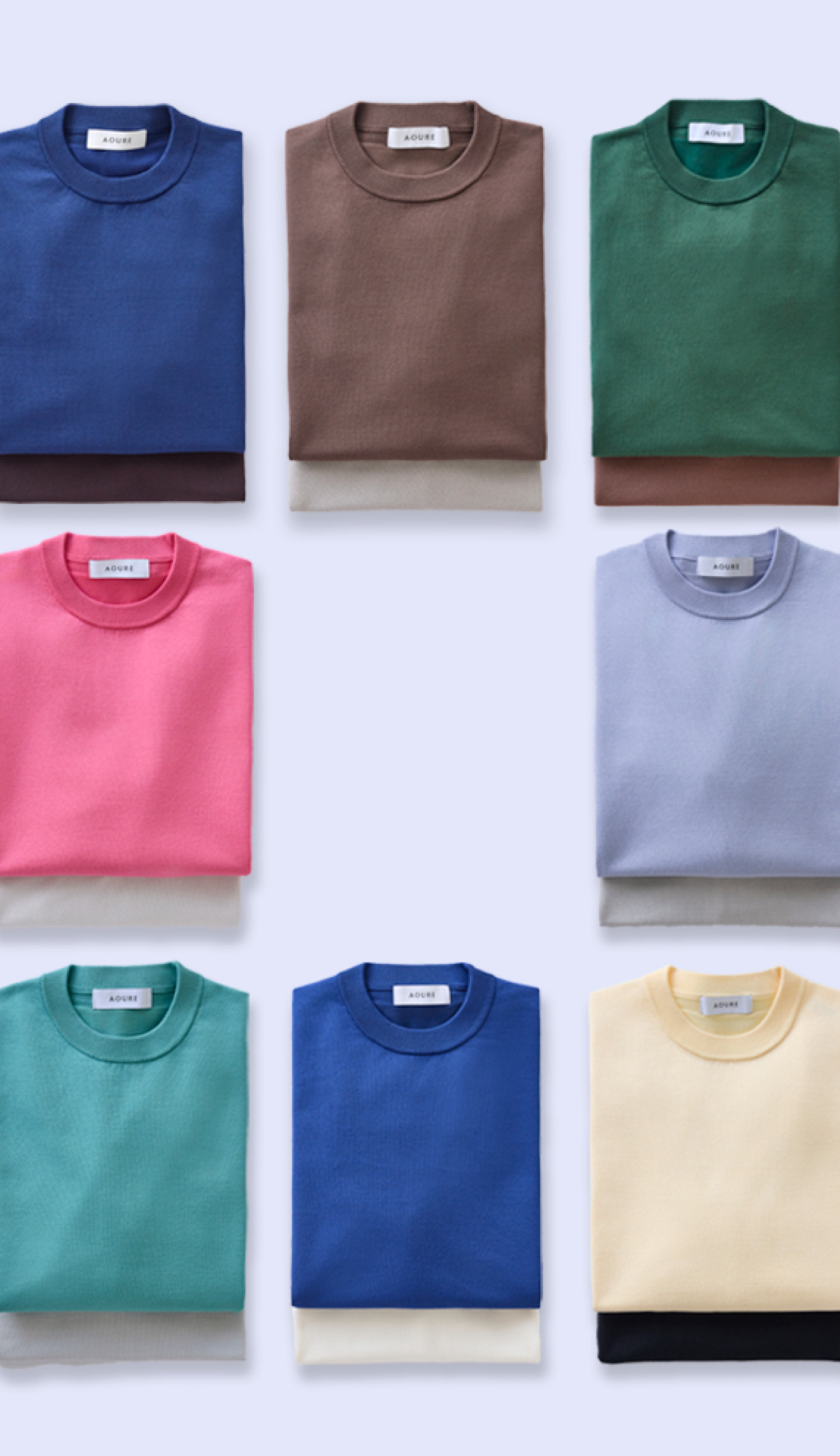 ご当地限定カラーの A PACK WASHABLE KNIT 8色