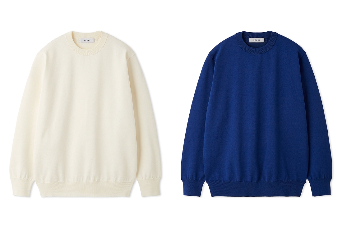 ジェイアール名古屋タカシマヤ限定のアイボリーとブルー