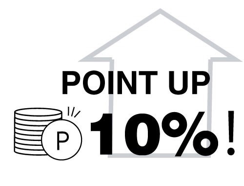 POINT UP 10%